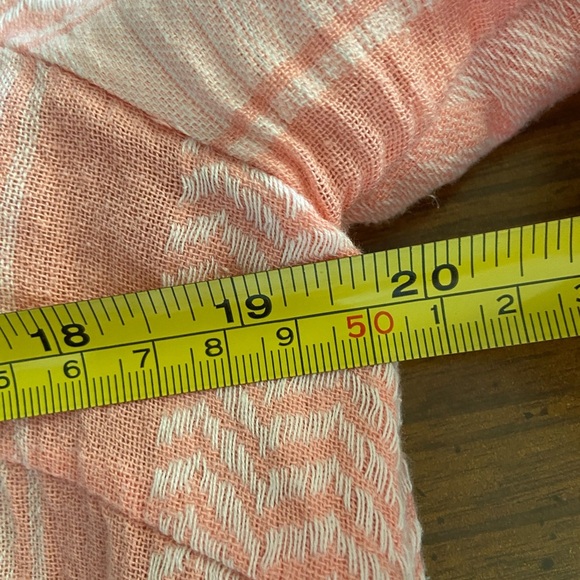 Cecilia Copenhagen Pink Handloom Keffiyeh Pattern Boxy Blouse $329 Medium - Picture 8 of 11